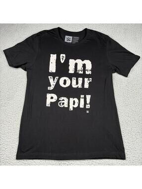 WWE I’m Your Papi T Shirt Mens L Black Graphic Wrestling Tee Eddie Guerrero